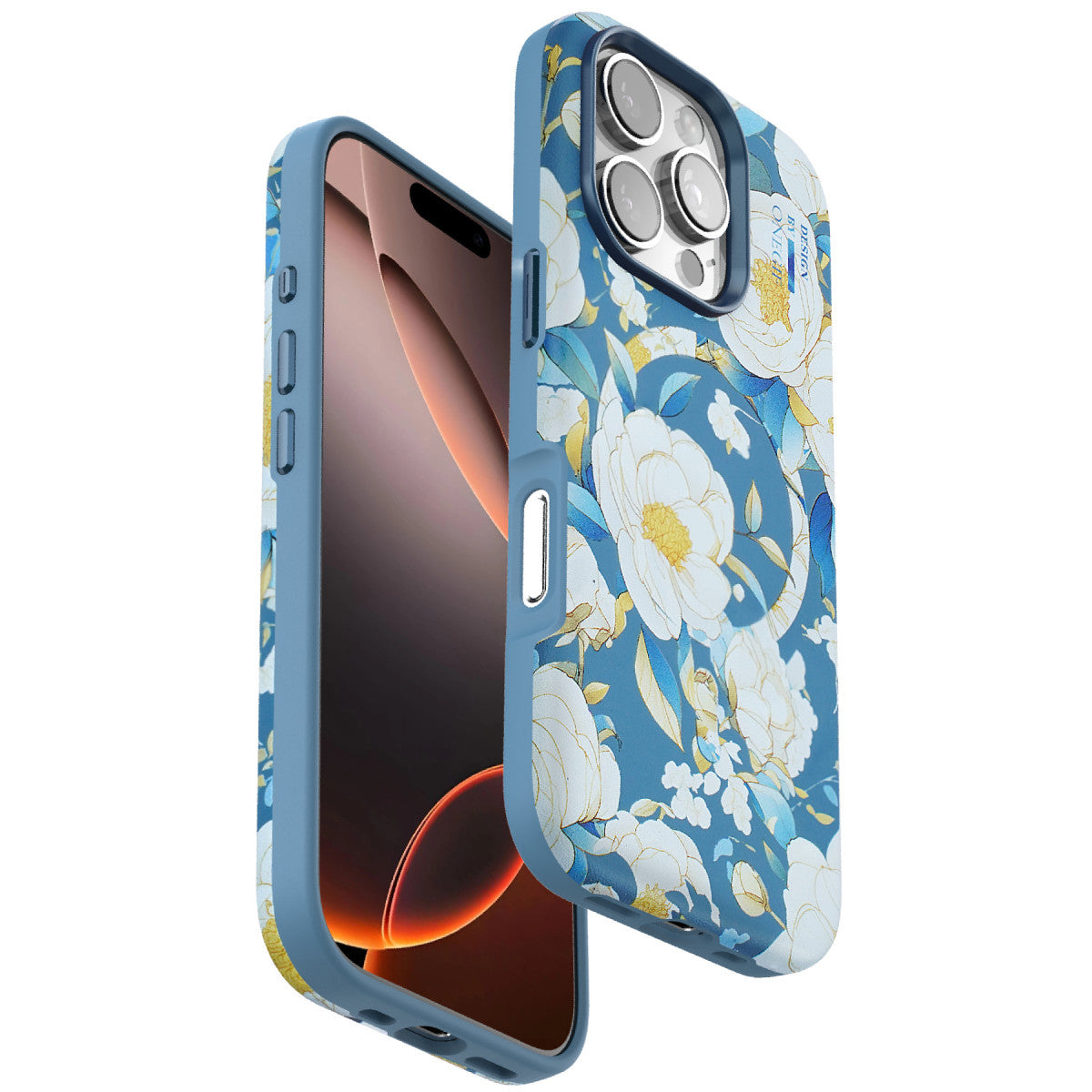 Onegif Apple iPhone 16 Pro Flower Series Magsafe Kapak